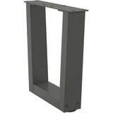  Noge za klub stolić V-oblika 2 kom antracit 40 x (30-31,3) cm čelik | Eponuda.com