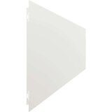 vidaXL Rubovi za travnjak 30 kom Bijeli 20x103 cm Hladno valjani čelik | shoptok.hr