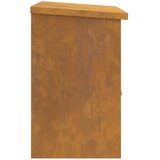  Sandučić za pakete s pohranom s vratima Rđa 47,5 x 38 x 59 cm | shoptok.hr