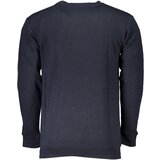 Cavalli Class MEN&#39;S BLUE ZIPLESS SWEATSHIRT | Shoptok.si