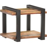  Noćni ormarić 50 x 40 x 40 cm od masivnog obnovljenog drva | shoptok.hr