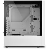  Kućište SHARKOON gaming, RGB Slider, ATX, 1x120mm fan, white, Tempered Glass | Eponuda.ba