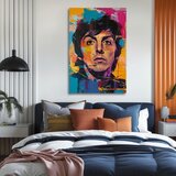  Image PAUL MCCARTNEY - Beatles genius | 100% originalna akrilna boja | ePonuda.com