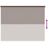  Vanjska roleta 90% blokada UV zraka Sivosmeđa 160 x 230 cm HDPE | shoptok.hr