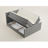 Maison de Rêve Sivi boxspring krevet s prostorom za odlaganje 160x200 cm Caya – | shoptok.hr