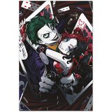 DC Comics PLAKAT HARLEY QUINN Y JOKER ANIME, (20837283) Cene