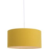 QAZQA Viseča svetilka bela z rumenim odtenkom 50 cm - Combi 1 Cene