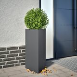 vidaXL Vrtna visoka greda 2 kosa antracit trikotna 40x34,5x70 cm jeklo Cene