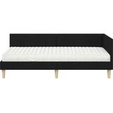  Kotni okvir postelje z matrico Drugo 2 pcs Zelena blago, (5000123327) | Shoptok.si