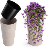 KADAX cvetlični lonec, pokrov za cvetlični lonec, visok, 47 cm, z vložkom, za dnevno sobo, bež, (5000350913) | Shoptok.si