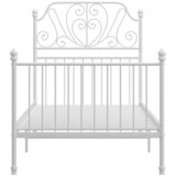  Okvir za krevet bijeli metalni 90 x 200 cm | shoptok.hr