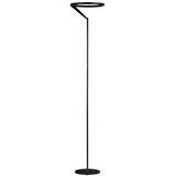 Nova Luce Mat crna LED stojeća svjetiljka aluminijska s mogućnosti zatamnjivanja (visina 168 cm) Tilia – u