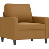  4-dijelni set sofa s jastucima smeđi baršunasti | shoptok.hr
