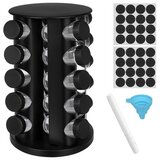 Ruhhy set posudica za začine 20 kom s rotirajućim stalkom 360° | Shoptok.si