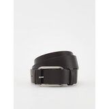 Reserved pas iz kombiniranih materialov - burgundy | Shoptok.si