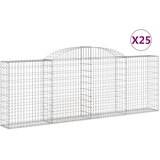  Lučne gabionske košare 25kom 300x30x100/120cm pocinčano željezo | Eponuda.com
