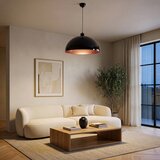 Brilagi LED luster na sajli METALO 1xE27/40W/230V prečnik 40 cm crna/bakarna | Eponuda.com