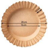  Papir za pečenje za fritezu 20 cm Berdsen - 50 kom | shoptok.hr