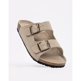 GOODIN Women's leather flip-flops beige | shoptok.hr