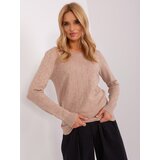 Wool Fashion Italia Sweater-AT-SW-232901.25X-dark beige | Shoptok.si