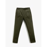 Koton Fabric Carrot Trousers with Button Detail Pocket. | shoptok.hr