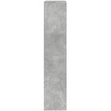 Sobna pregrada boja betona 100x33x155,5 cm konstruirano drvo | shoptok.hr