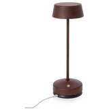 BIZZOTTO Rjava kovinska LED zatemnitvena/z brezžičnim polnjenjem namizna svetilka s plastičnim senčilom (višina 33 cm) Esprit – | Shoptok.si