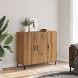 vidaXL Komoda artisan hrast 90x34x80 cm inženirski les | Shoptok.si