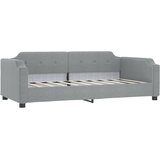  Dnevni krevet svjetlosivi 90 x 200 cm od tkanine | shoptok.hr