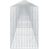  Gabion s žicom debljine 3,5 mm i mrežom 5x10 cm 1150x100x150 cm Slike