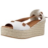 Popa Espadrile VALDES SNAKE Bela | Shoptok.si