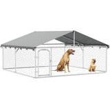  kavez za pse s krovom 300 x 300 x 150 cm | shoptok.hr