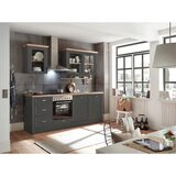 Modern Living Kuhinjski Blok Brez Aparatov Jasmin, Antracit, 235 Cm | Shoptok.si