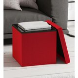 MID.YOU Zaboj Za Sedenje Boxas, Rdeča | Shoptok.si