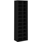 Maison Chic Omarica za obutev - Kopa za čevlje črna 54x34x183 cm iverna plošča, (21777414) | Shoptok.si