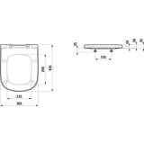 Laufen WC Daska Laufen PALOMBA (LA8918020000001) | Eponuda.com