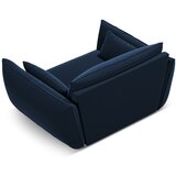 Mazzini Sofas Tamno plava baršunasti fotelja Vanda – | shoptok.hr