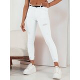 DStreet Spodnie damskie jeansowe FALIA białe | shoptok.hr