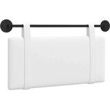  Držeće uzglavlje Zidne Jednobojno Bijeli 90 x 55 x 5 cm tkanina - Bijeli 80 cm bez LED svjetla | shoptok.hr