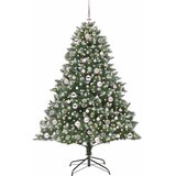  Umjetno božićno drvce Zelena 180 cm PVC, Plastika i Čelik | shoptok.hr