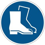 Durable Talna oznaka "Zaščitna obutev" fi 430 mm, (20376152) | Shoptok.si