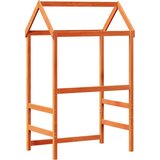 Krov za dječji krevet voštano smeđi 118x70x176,5 cm borovina | shoptok.hr