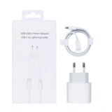 Eima Kućni punjač EM-20 USB-C 20W PD Quick Charge 3.0 za Iphone + kabal Type C na Lighting Cene