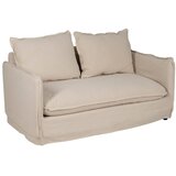 Ixia Kremno bela lanena sedežna garnitura 160 cm – | Shoptok.si