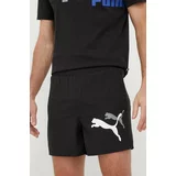 Puma Kratke hlače za muškarce, boja: crna