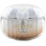 Guess bluetooth slušalke glitter gradient gold tws s priključno postajo, (21832923) Cene