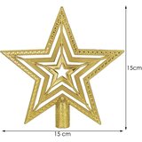 springos Božićni Ukras "Zvijezda", 14,5 cm, Zlatna | shoptok.hr