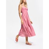 Reserved Haljina s rupičastim uzorkom - koraljno | shoptok.hr