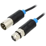 Audio kabal XLR 3pin 1m