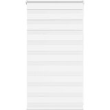 vidaXL Zebra senčilo bela 85x100 cm tkanina širina 80,9cm poliester | Shoptok.si